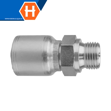Male BSPP 1pc fitting