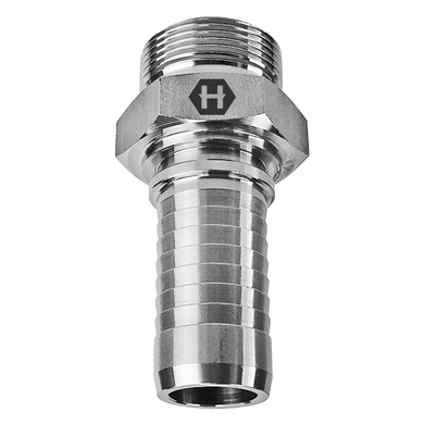 Stainless steel male metric DIN S 2pcs fitting