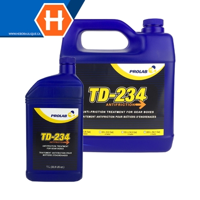Traitement antifriction boîtiers d'engrenages TD-234