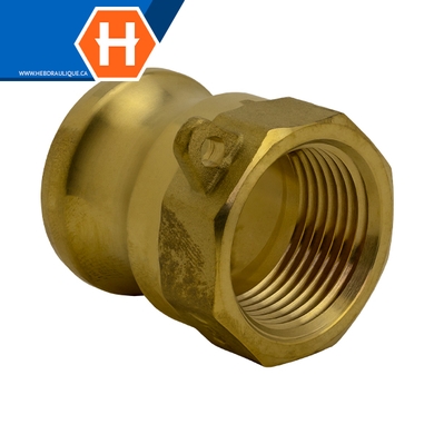 Cam & Groove fitting – Part A brass