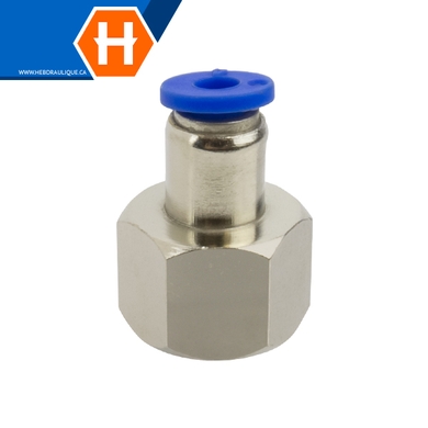 Pneumatic connector (imperial tube) x F.BSPT – brass